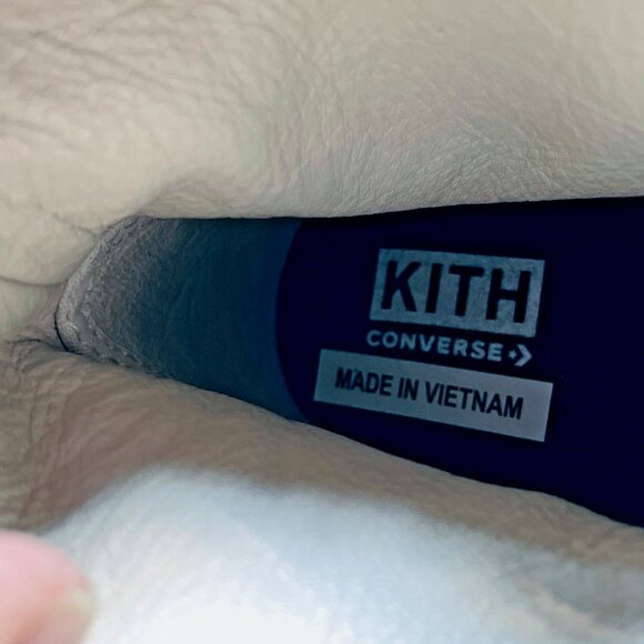 Converse Chuck 70 High x KITH 'Black Monogram' 2019 Men's Size 7.5 Womens 9.5 - Picture 14 of 15